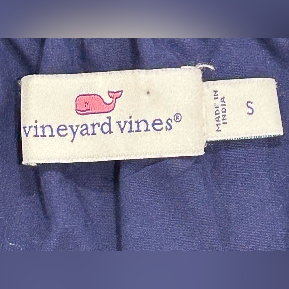 Vineyard Vines Embroidered
Romper Womens Size S 
 Blue - Picture 3 of 8